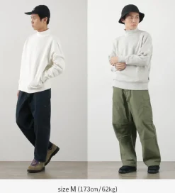 GOHEMP / Mock Neck Sweatshirt