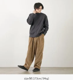 GOHEMP / Mock Neck Sweatshirt