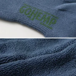 GOHEMP / Panel Pile Ankle Socks