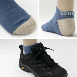 GOHEMP / Panel Pile Ankle Socks