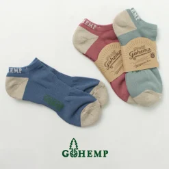 GOHEMP / Panel Pile Ankle Socks