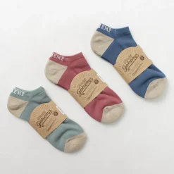 GOHEMP / Panel Pile Ankle Socks