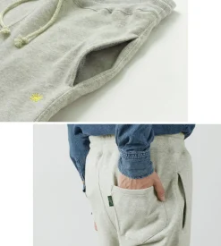 GOHEMP / Slim Rib Hemp Sweatpants