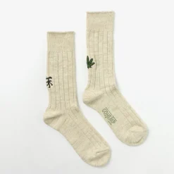 GOHEMP / Souvenir Emblem Crew Socks
