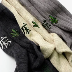GOHEMP / Souvenir Emblem Crew Socks