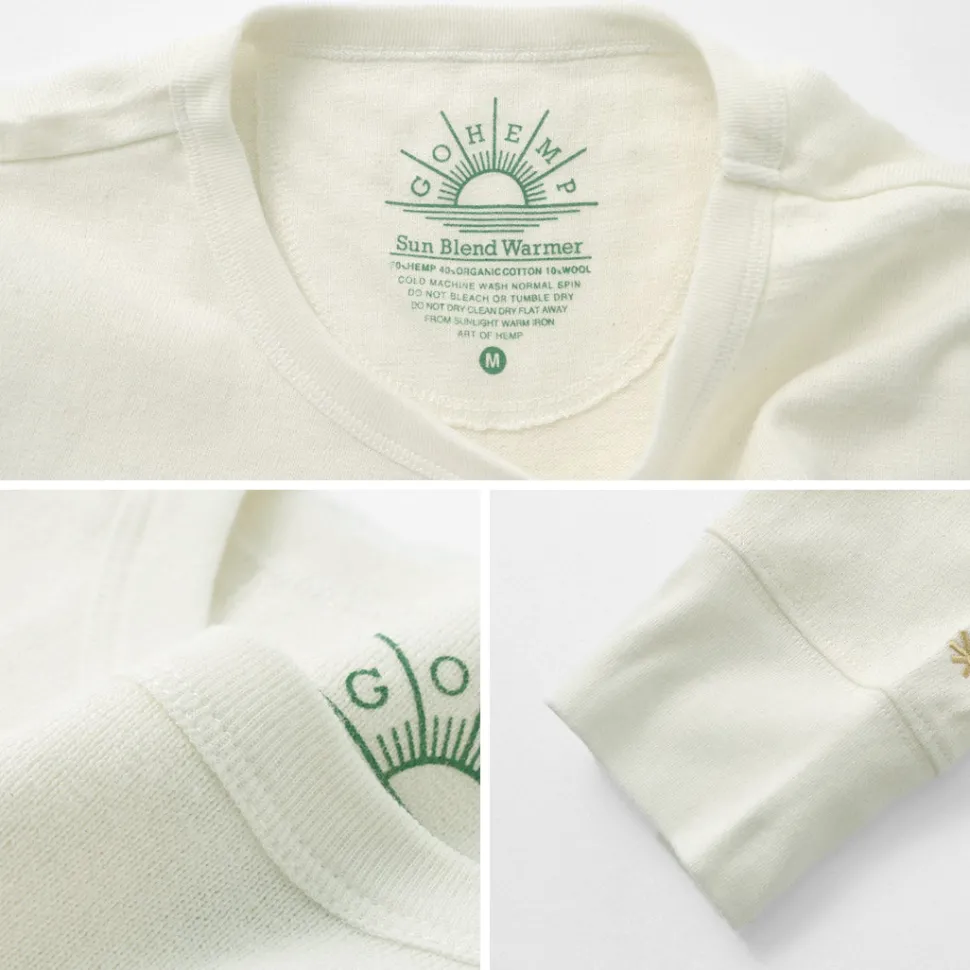 GOHEMP / Sunblend Warmer Basic Long Sleeve T-Shirt