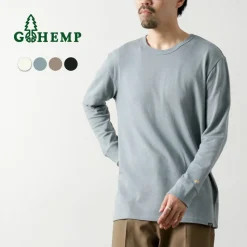 GOHEMP / Sunblend Warmer Basic Long Sleeve T-Shirt