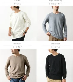 GOHEMP / Sunblend Warmer Basic Long Sleeve T-Shirt