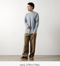 GOHEMP / Sunblend Warmer Basic Long Sleeve T-Shirt