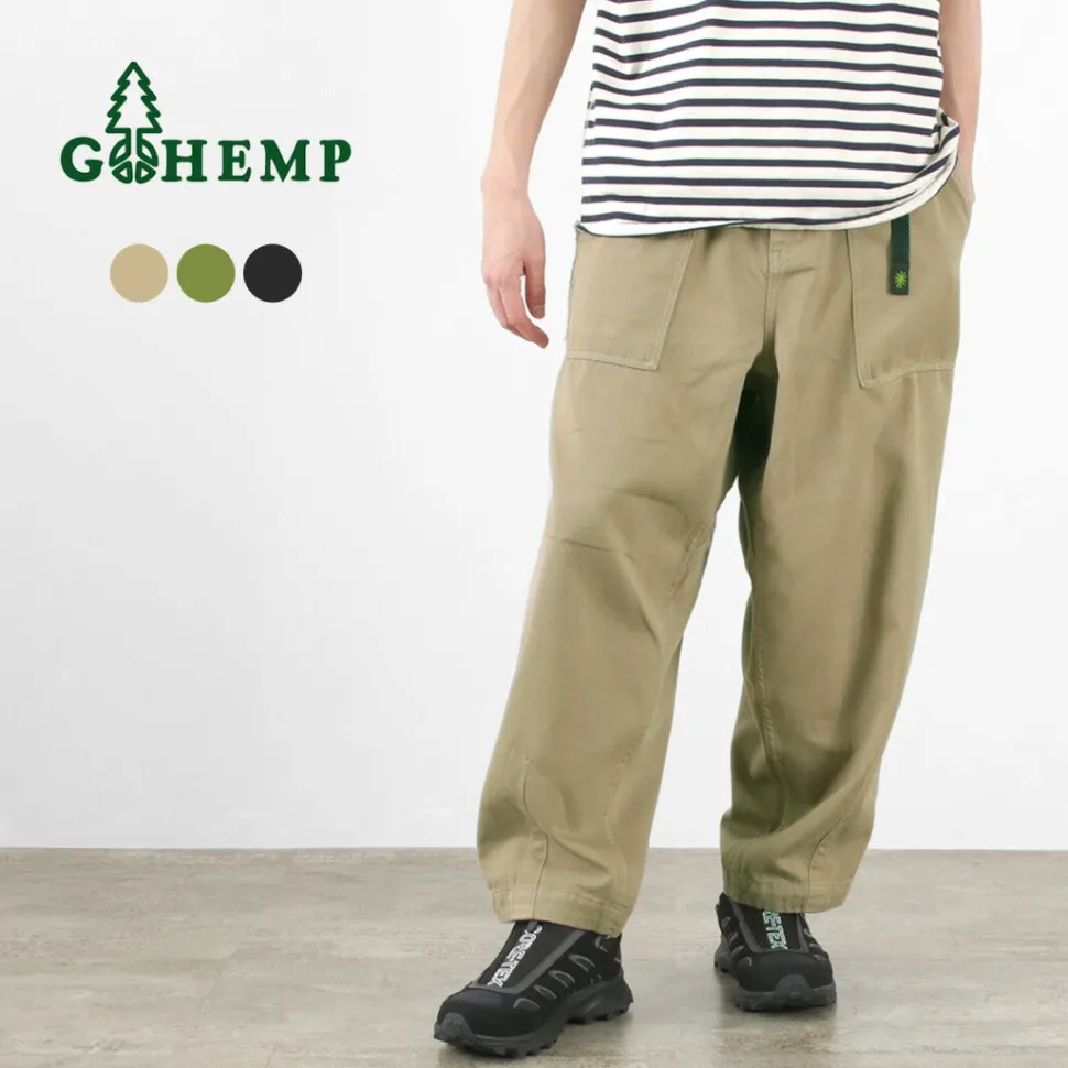 GOHEMP / Travel Balloon Pants Hemp Cotton