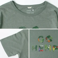 GOHEMP / VEGE ＆ HERB LOGO BASIC S/SL TEE