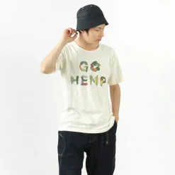 GOHEMP / VEGE ＆ HERB LOGO BASIC S/SL TEE
