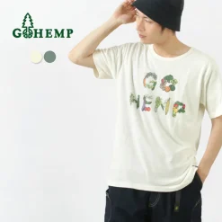 GOHEMP / VEGE ＆ HERB LOGO BASIC S/SL TEE