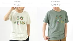 GOHEMP / VEGE ＆ HERB LOGO BASIC S/SL TEE