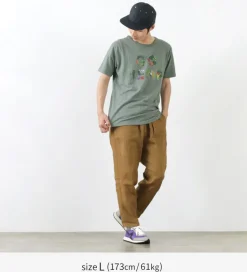 GOHEMP / VEGE ＆ HERB LOGO BASIC S/SL TEE