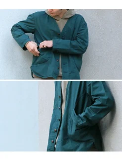 GOHEMP / Vendor no collar jacket