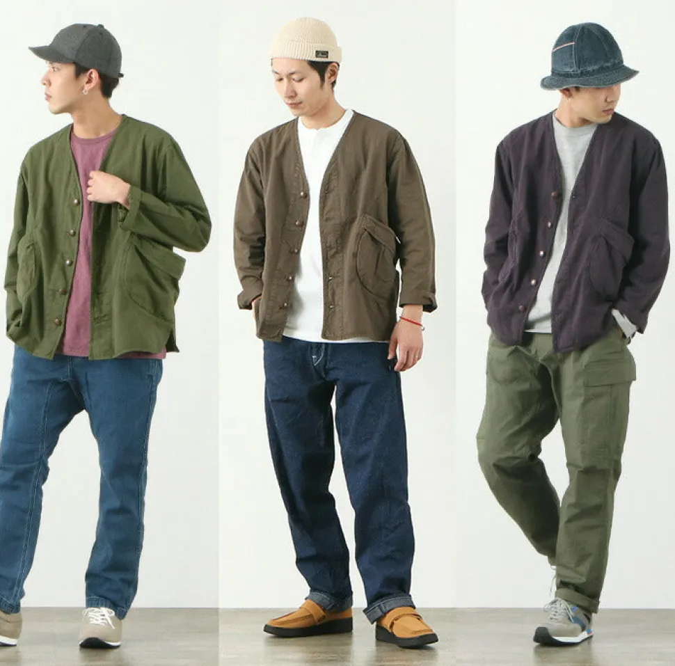 GOHEMP / Vendor no collar jacket