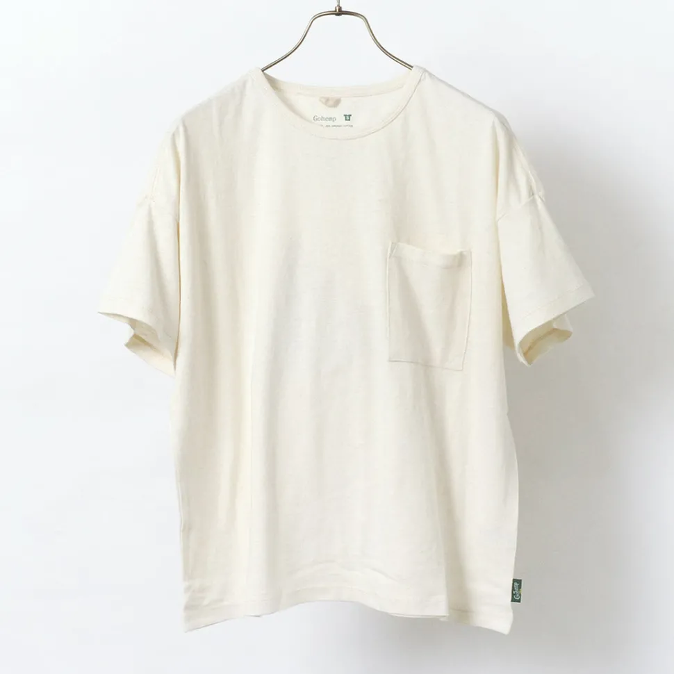 GOHEMP / Wide Pockets T-Shirt