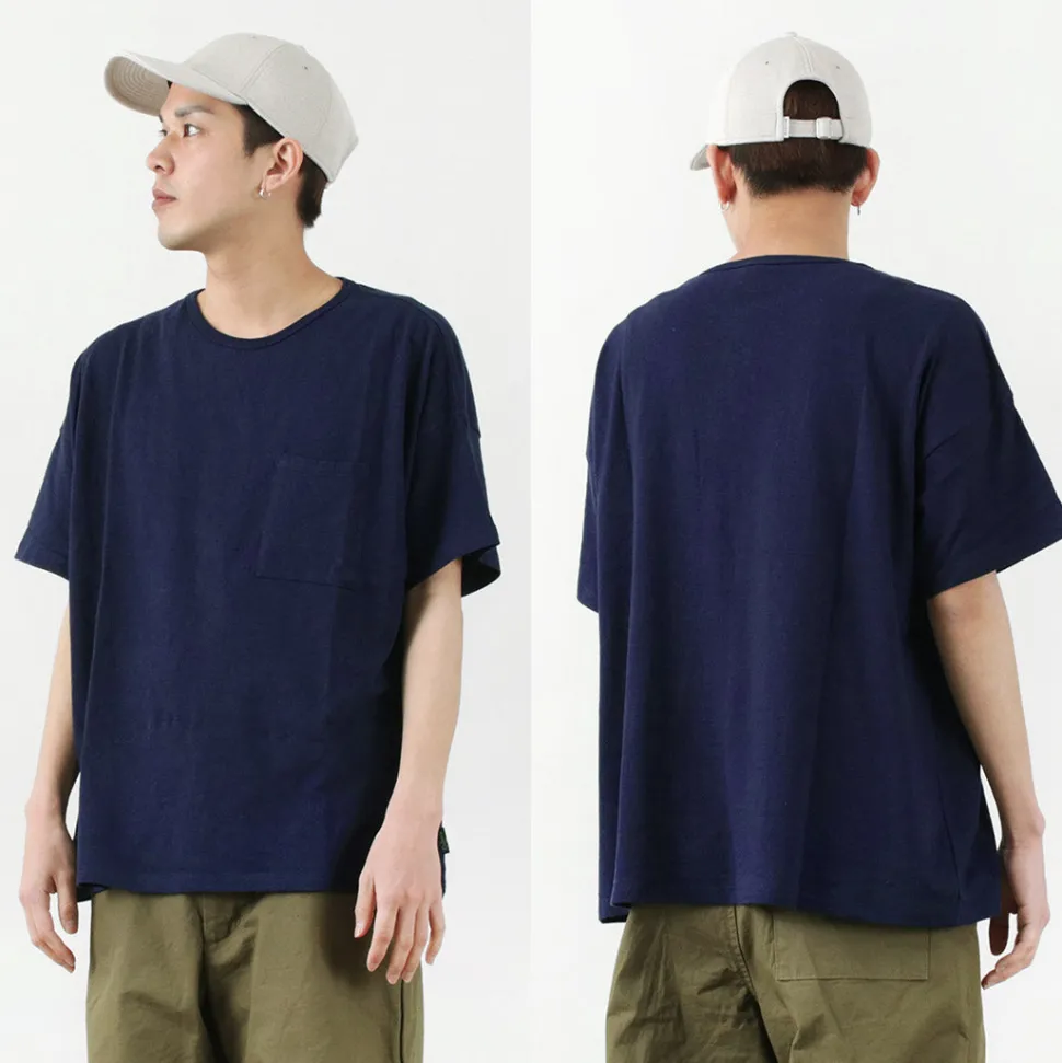 GOHEMP / Wide Pockets T-Shirt