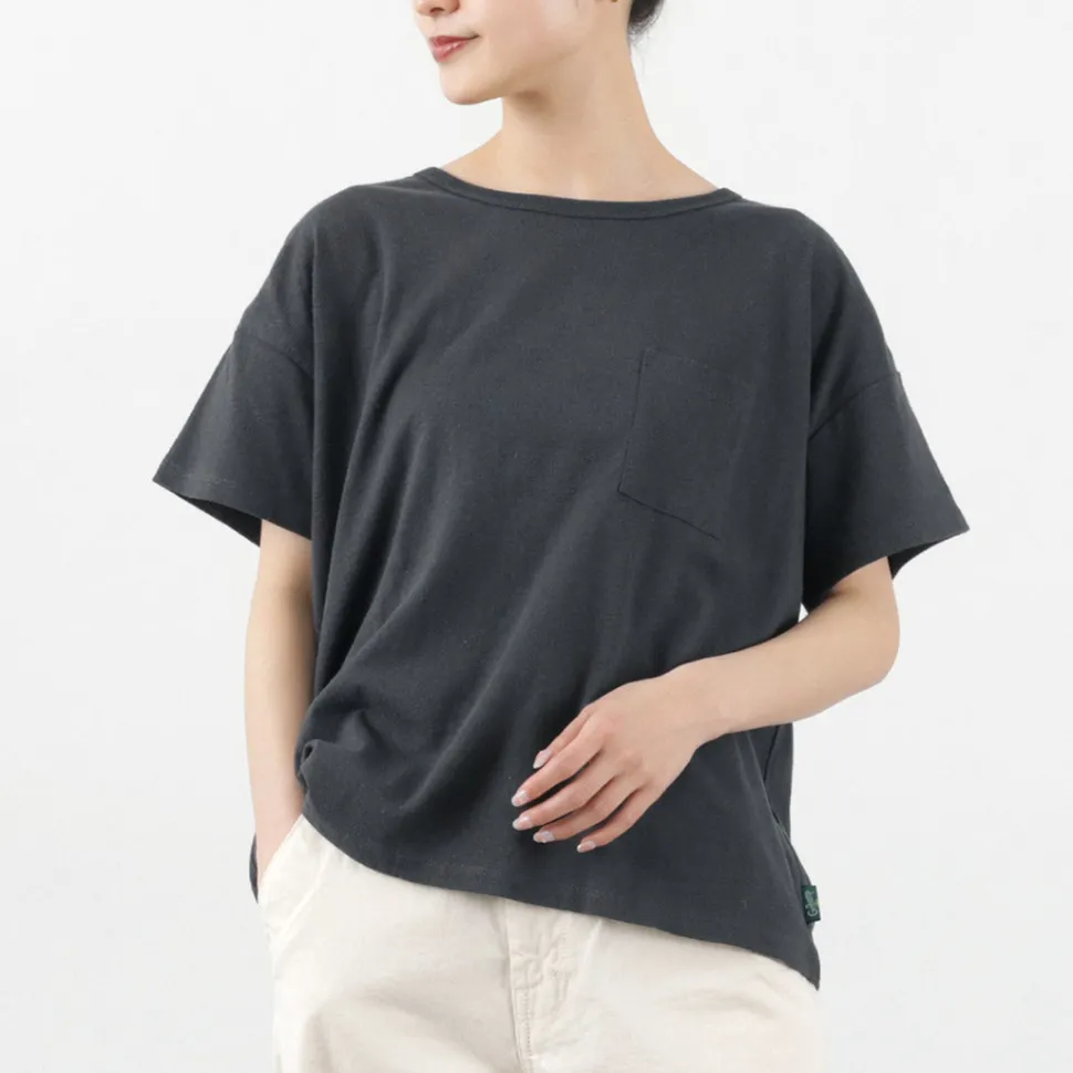 GOHEMP / Wide Pockets T-Shirt