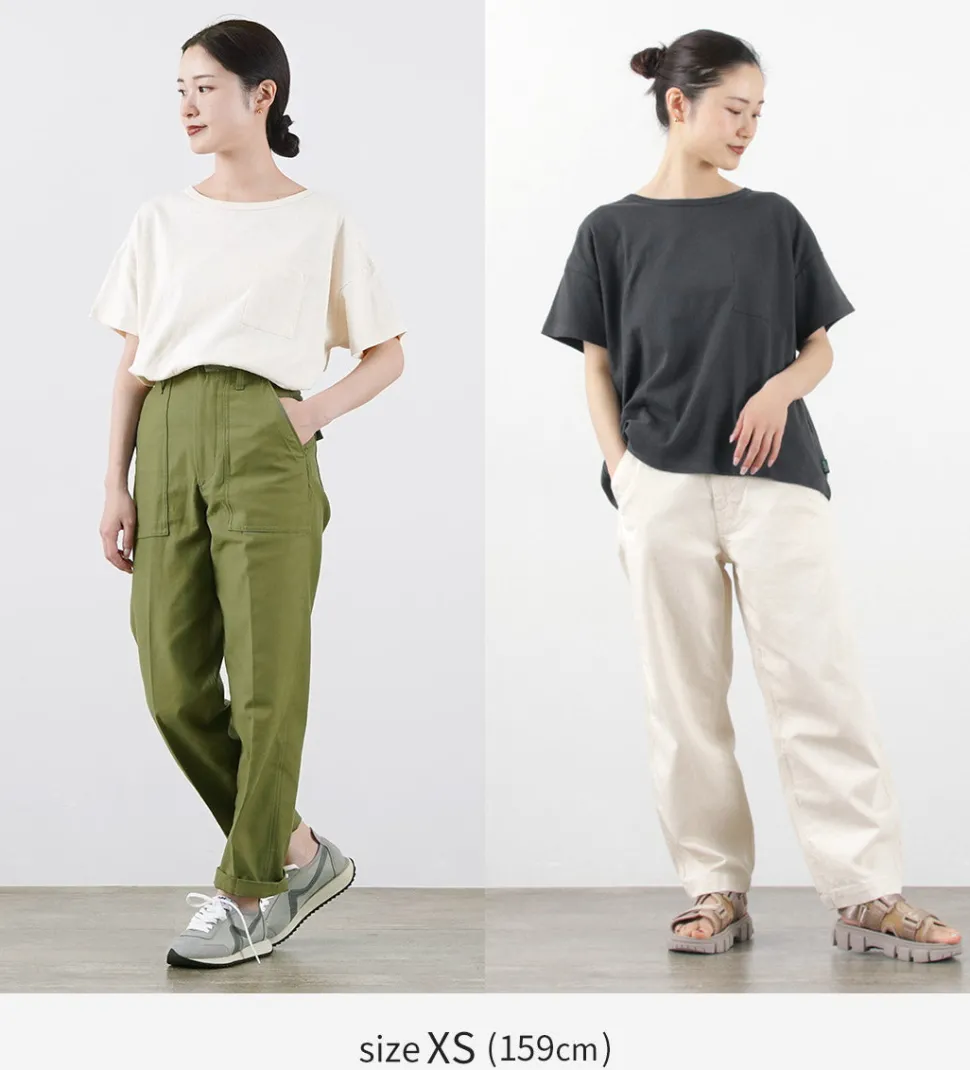 GOHEMP / Wide Pockets T-Shirt