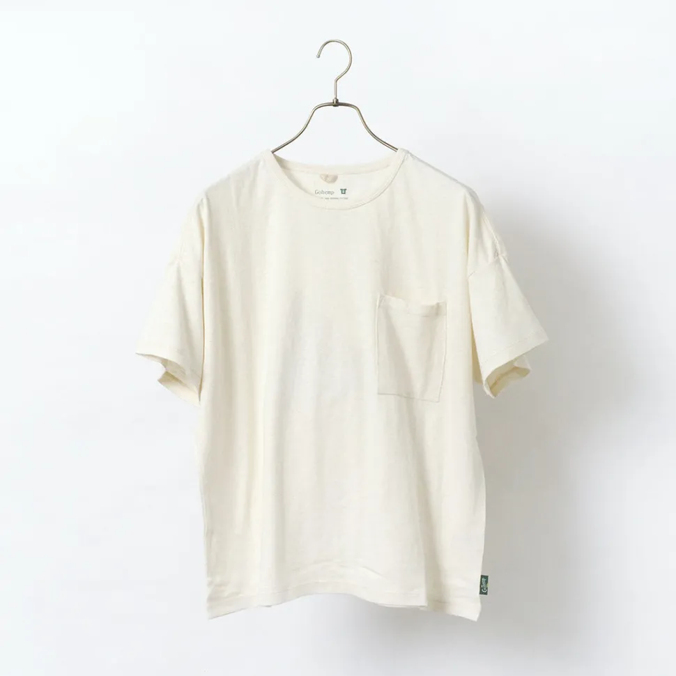 GOHEMP / Wide Pockets T-Shirt