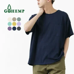 GOHEMP / Wide Pockets T-Shirt