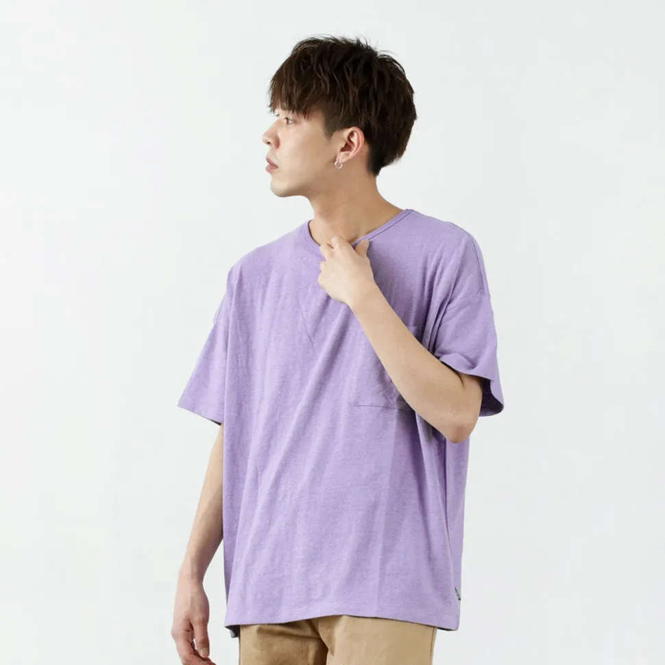 GOHEMP / Wide Pockets T-Shirt