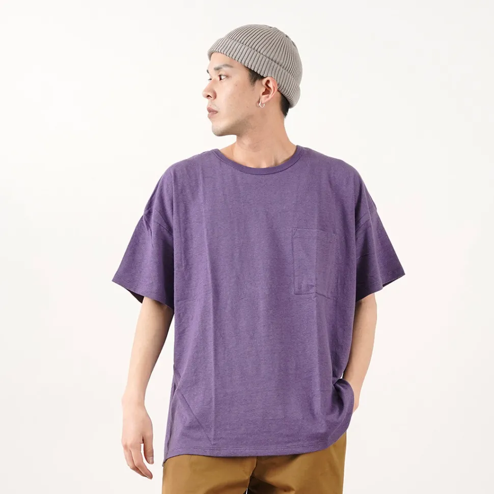 GOHEMP / Wide Pockets T-Shirt