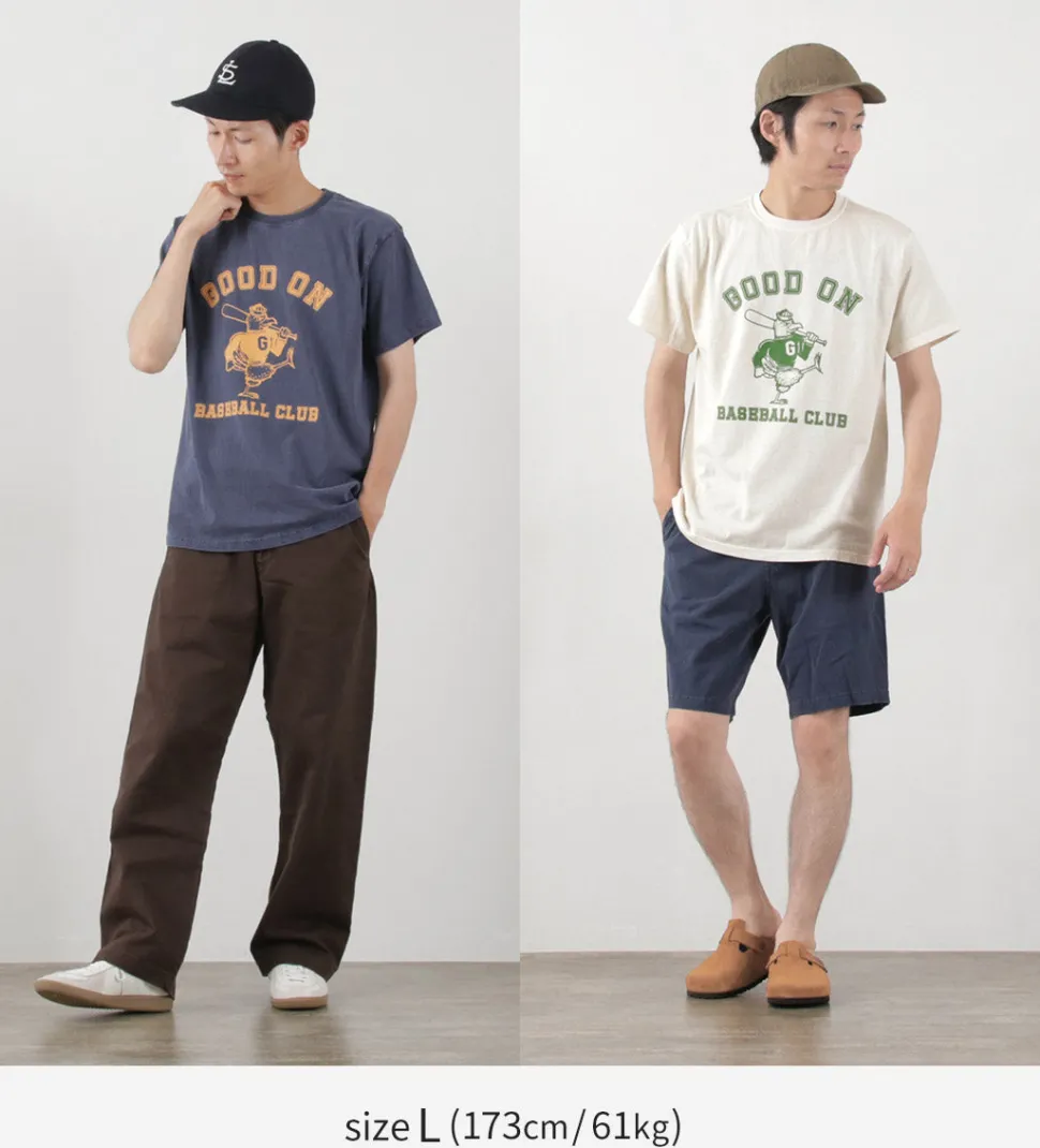 GOOD ON / Baseball Club Short Sleeve T-Shirt