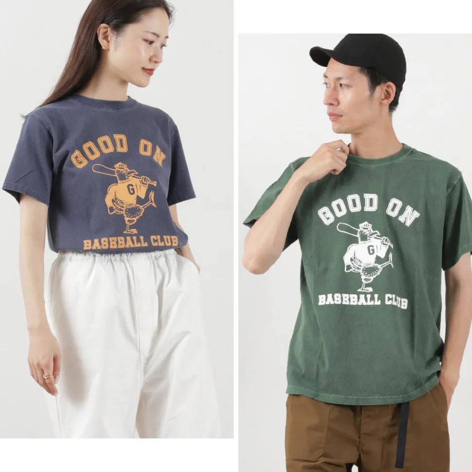GOOD ON / Baseball Club Short Sleeve T-Shirt