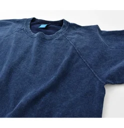 GOOD ON / Baseball T-Shirt Raglan / Indigo Shave
