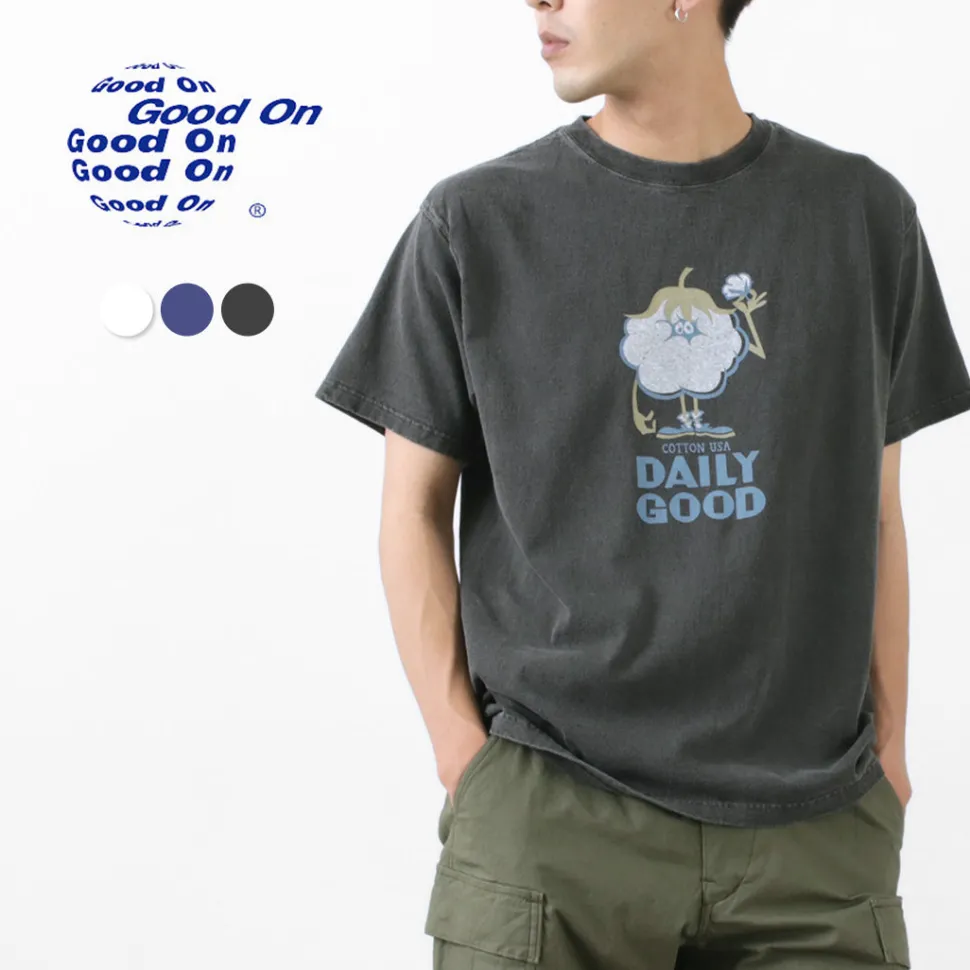 GOOD ON / Cotton Monster Short Sleeve T-Shirt
