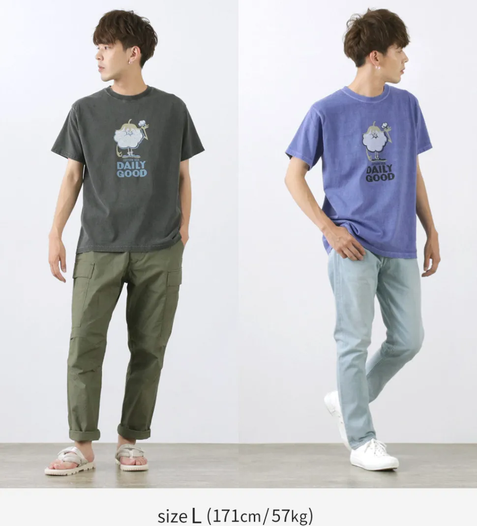 GOOD ON / Cotton Monster Short Sleeve T-Shirt