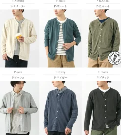 GOOD ON / Crew neck TEE Cardigan