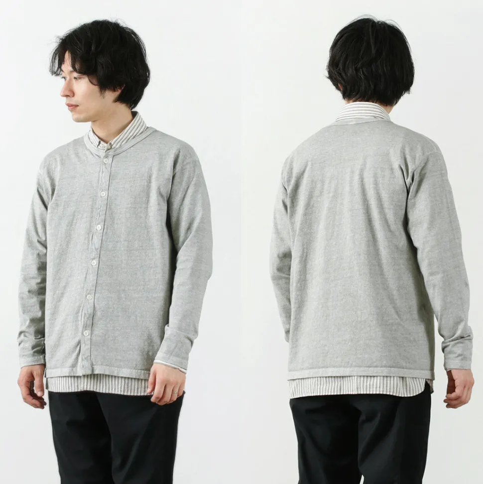GOOD ON / Crew neck TEE Cardigan