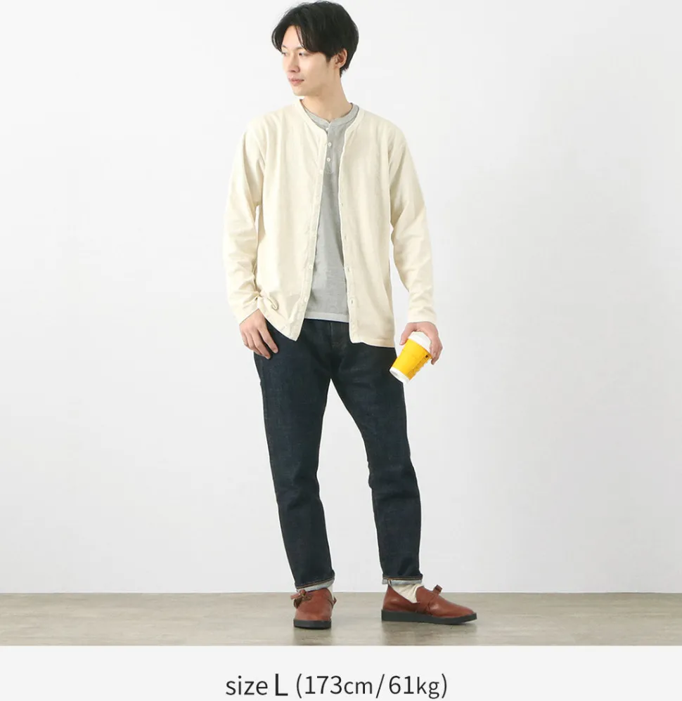 GOOD ON / Crew neck TEE Cardigan