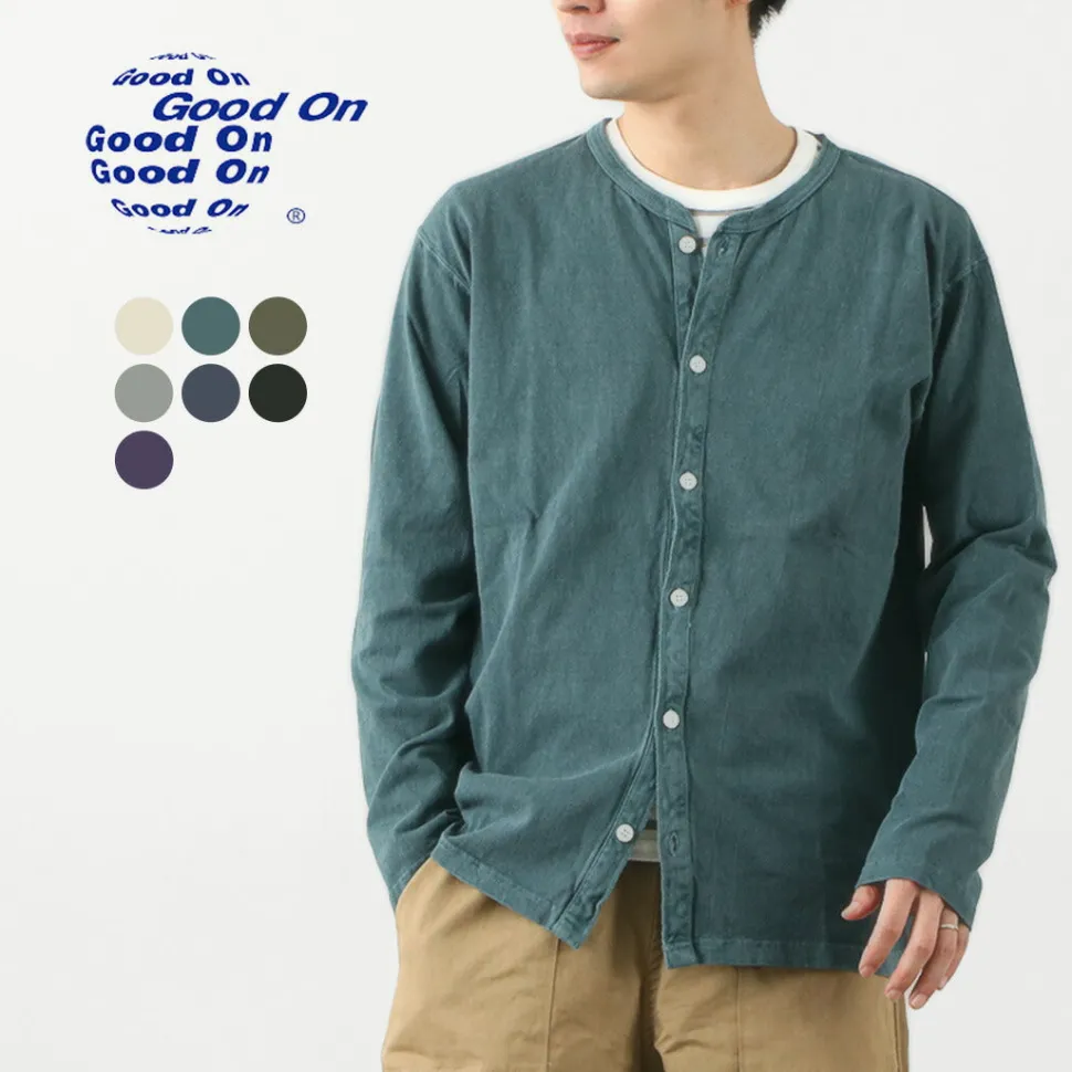 GOOD ON / Crew neck TEE Cardigan