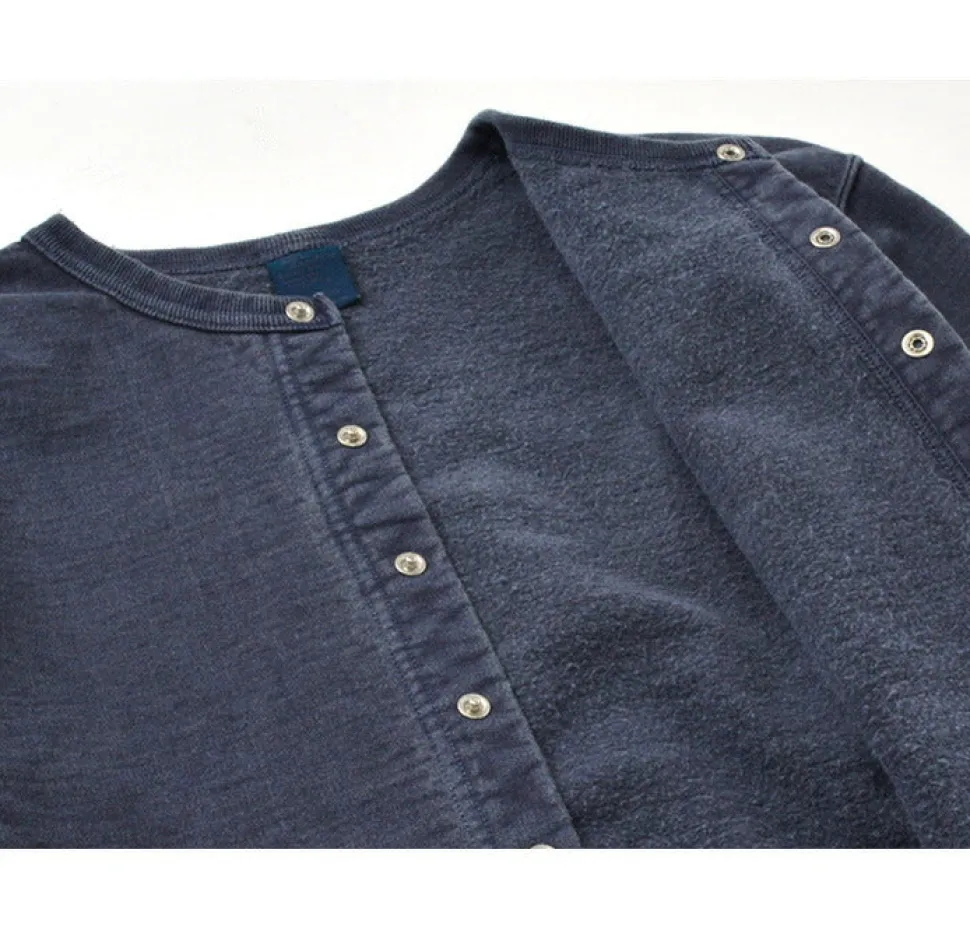 GOOD ON / Crew Sweatshirt Cardigan