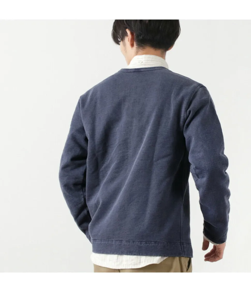 GOOD ON / Crew Sweatshirt Cardigan