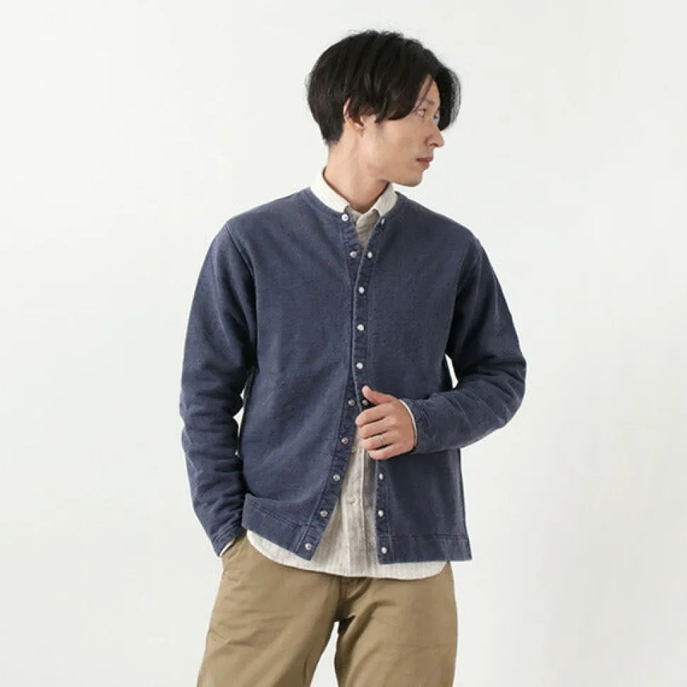 GOOD ON / Crew Sweatshirt Cardigan