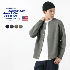 GOOD ON / Crew Sweatshirt Cardigan