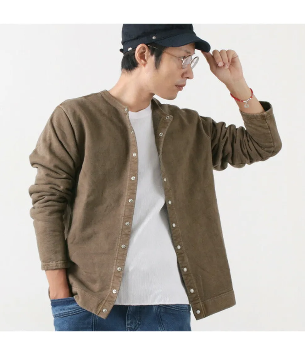 GOOD ON / Crew Sweatshirt Cardigan