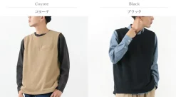 GOOD ON / Fleece Sweat waistcoat Optoelectronic