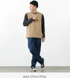 GOOD ON / Fleece Sweat waistcoat Optoelectronic