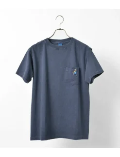 GOOD ON / GO BOY Hanging embroidery short sleeve pocket