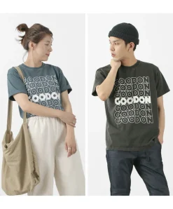 GOOD ON / GO SQUARE LOGO short sleeve T-shirt