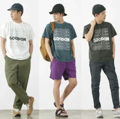 GOOD ON / GO SQUARE LOGO short sleeve T-shirt