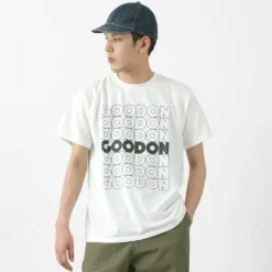 GOOD ON / GO SQUARE LOGO short sleeve T-shirt