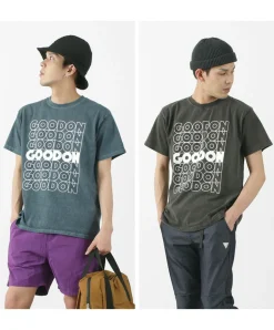 GOOD ON / GO SQUARE LOGO short sleeve T-shirt
